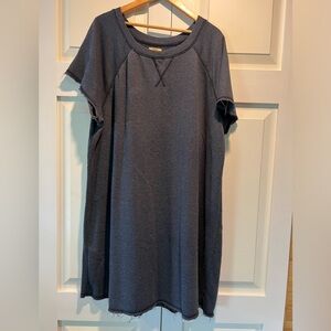 True craft short sleeve sweatshirt dress.